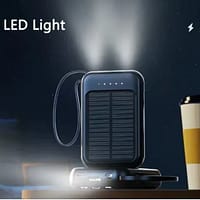 12 Fast Charging High-Capacity 20000mAh Solar Power Bank