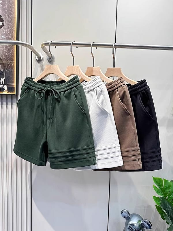 O1CN014XbEf91XKXcKlPkuR_!!2217792492905-0-cib Three Bar Heavy Sports Shorts Men's Pants